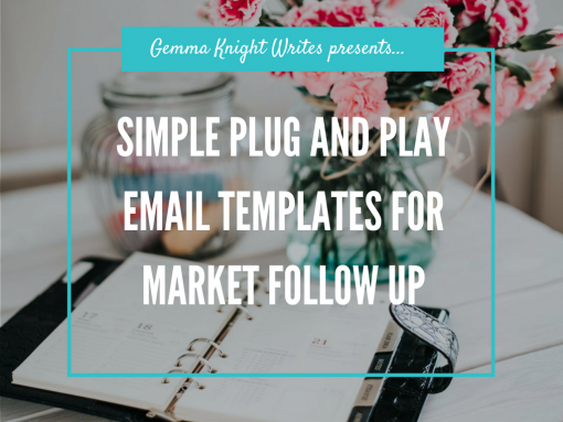 market email templates