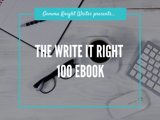Write It Right 100 Ebook