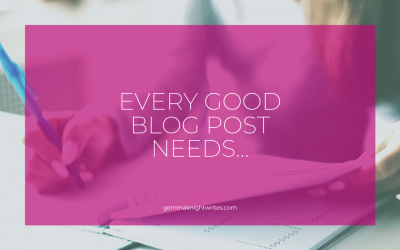 Every Good Blog Post Needs…