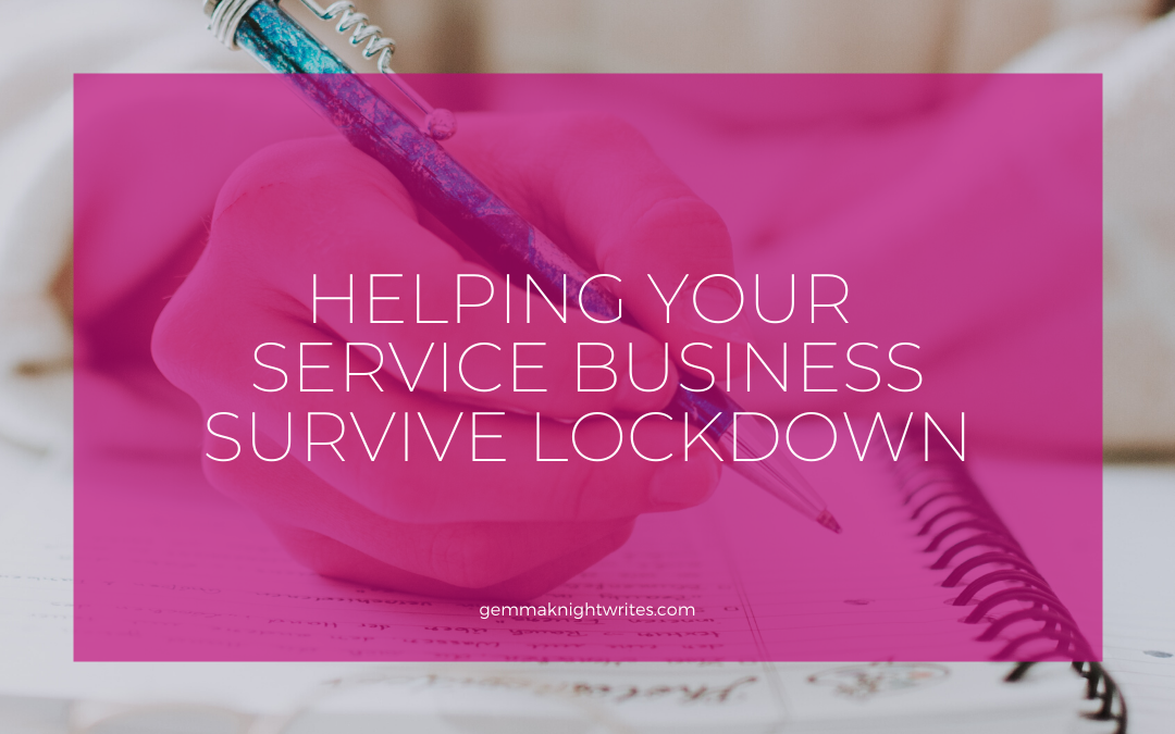 Helping Your Service Business Survive Lockdown